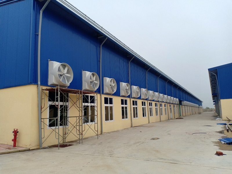 Thi công lắp đặt hệ thống làm mát nhà xưởng tại Hà Nội