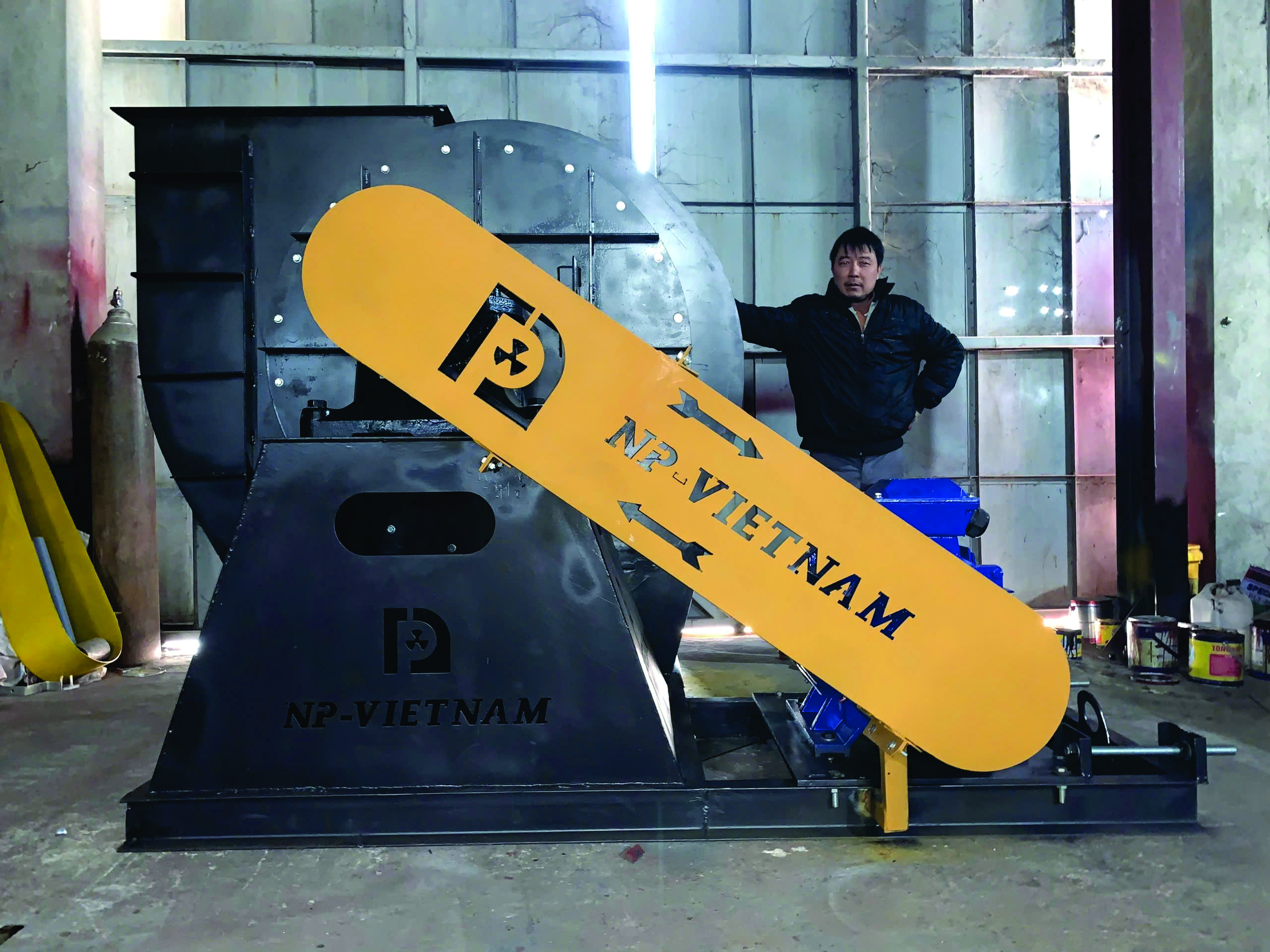 Quạt hút ly tâm trung áp