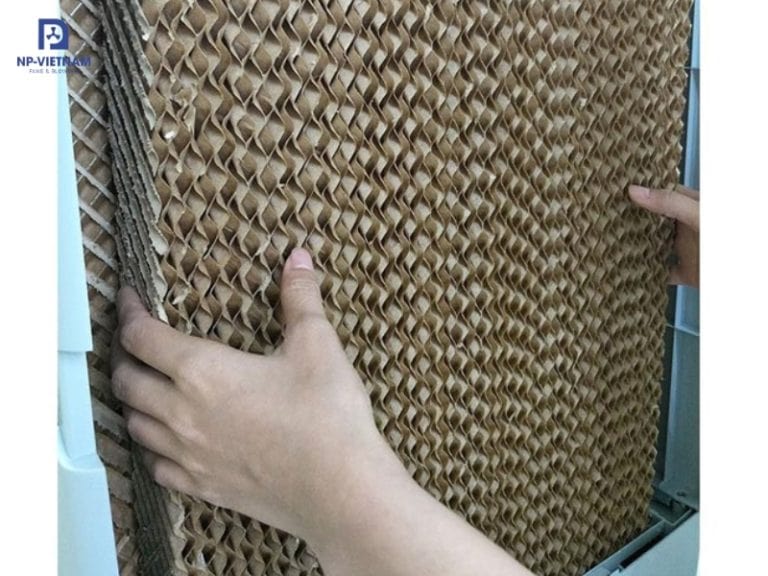 Tấm làm mát lắp không đúng