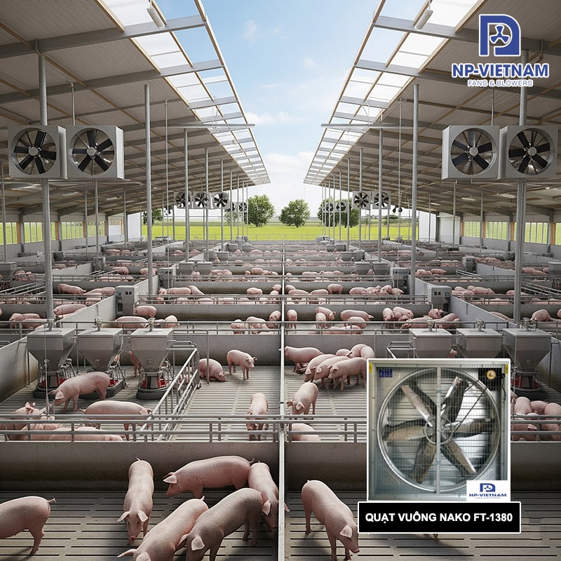 Quạt vuông NAKO FT-1380