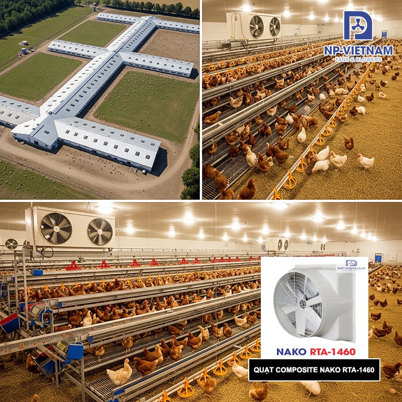 Quạt composite NAKO RTA-1460