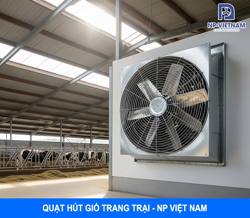 Quạt hút gió trang trại