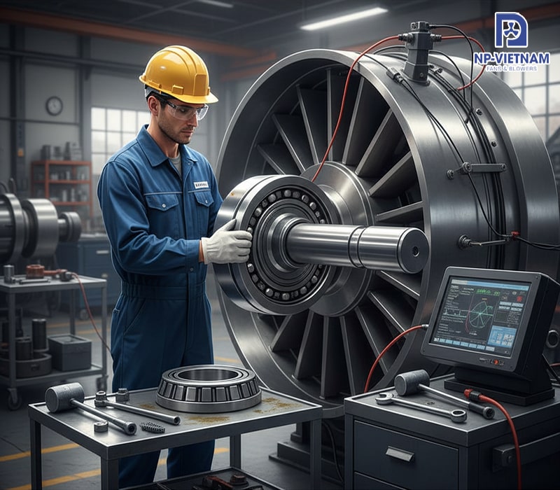 Tại sao cần cân bằng động sau khi thay bạc đạn?