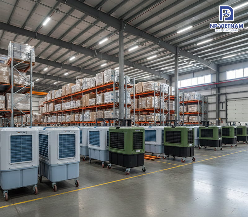 Tổng kho quạt hơi nước công nghiệp