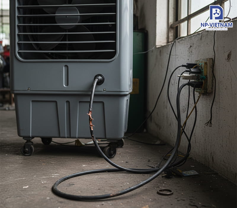 Sự cố từ nguồn điện đầu vào