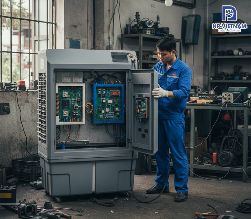 Khi nào bạn cần gọi thợ sửa chữa quạt hơi nước chuyên nghiệp?