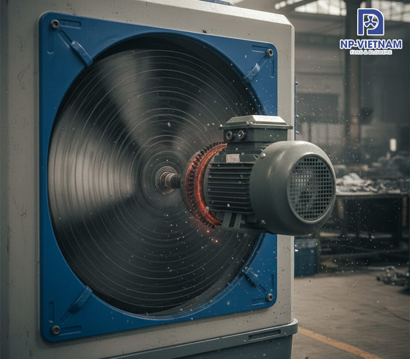 Vấn đề từ hệ thống motor và vòng bi