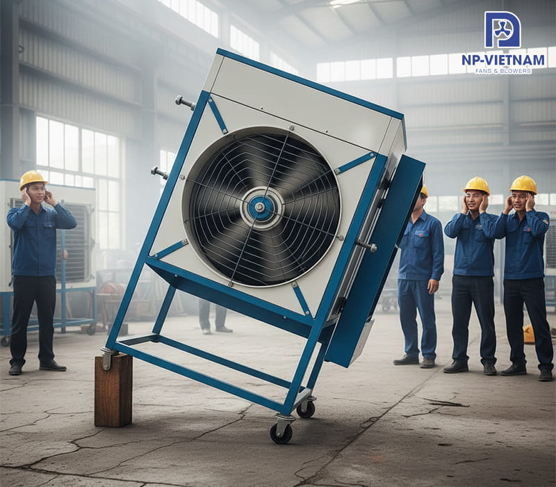 Lỗi lắp đặt và kết cấu khung máy