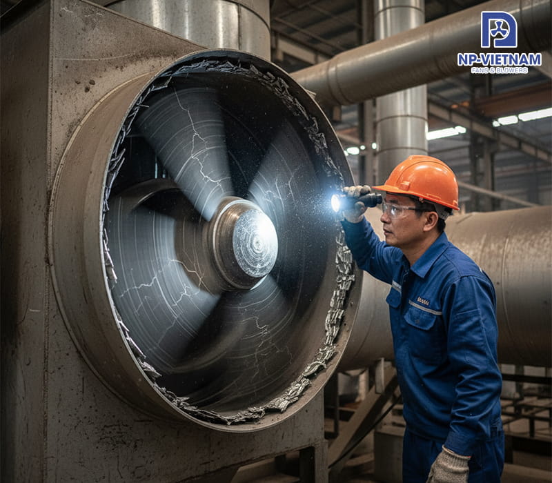 Dấu hiệu nhận biết cánh quạt sắp gãy để phòng ngừa sớm
