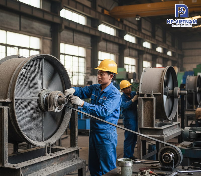 Cách khắc phục lỗi quạt hút composite kêu to hiệu quả tại chỗ