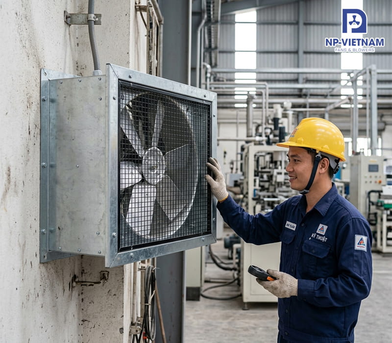 Quạt thông gió công nghiệp 400x400
