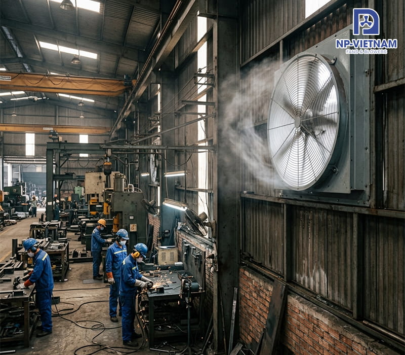 Hiệu suất thông gió cao – đáp ứng đa dạng nhu cầu